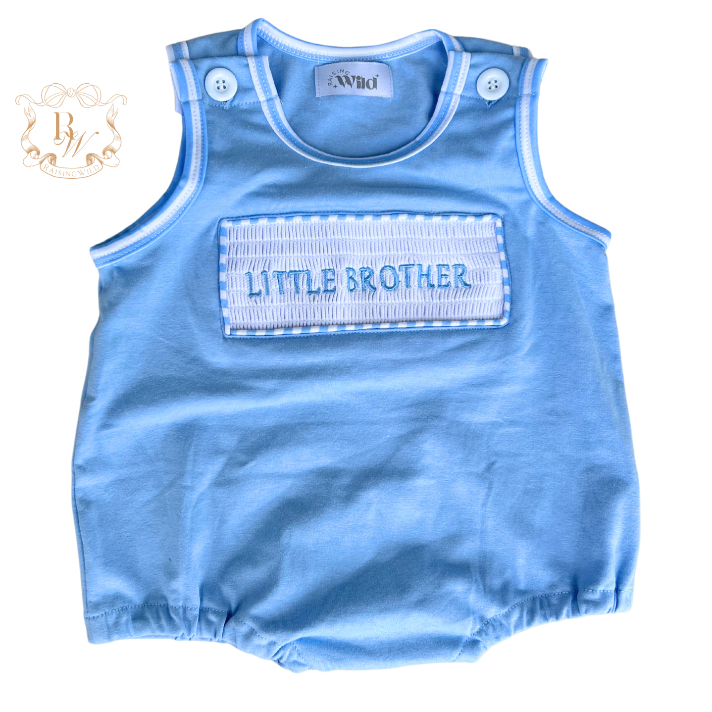 Little Brother bubble romper *RTS*