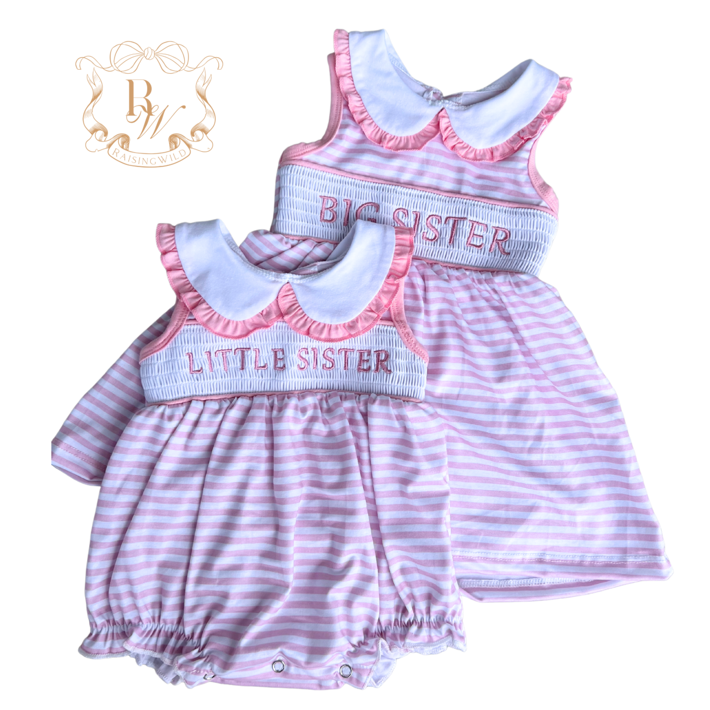 Little Sister bubble romper *RTS*